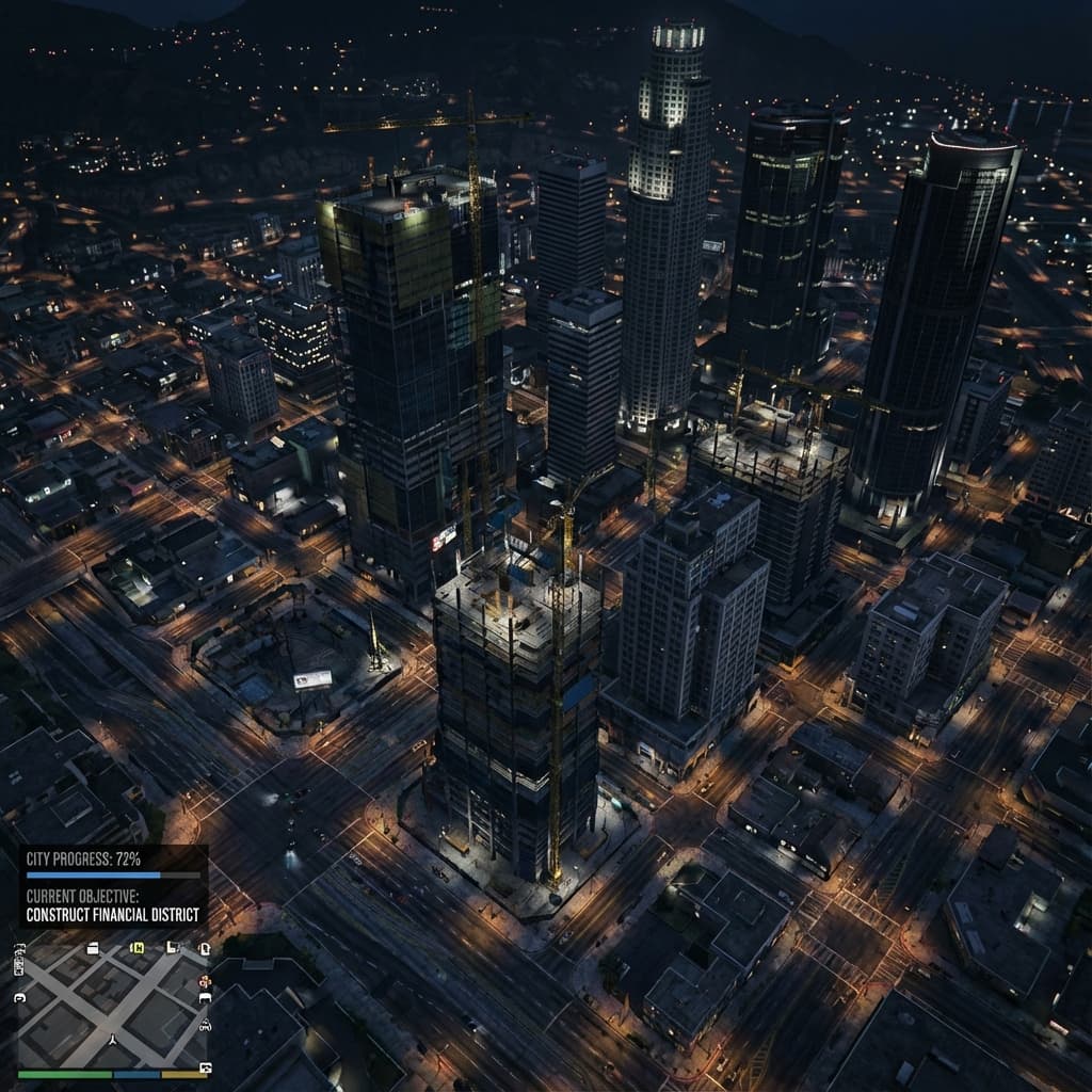 A FiveM roleplay city built and launched with Quasar
