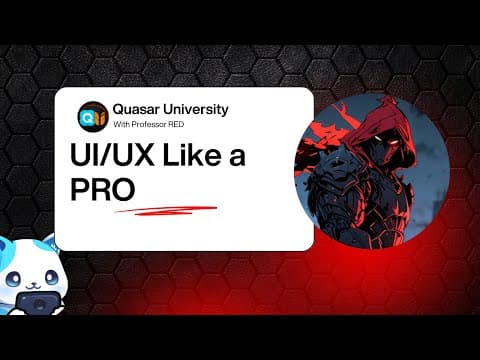 Zero to Hero - UI/UX (Professor RED)