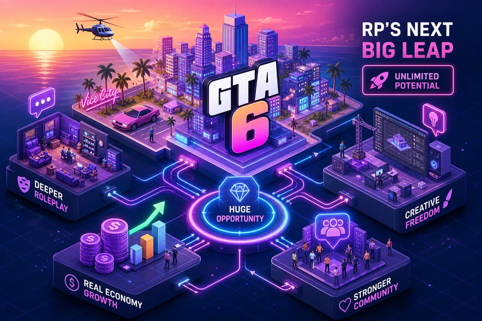 GTA VI and GTA RP: The Opportunity FiveM Operators Can Prepare For