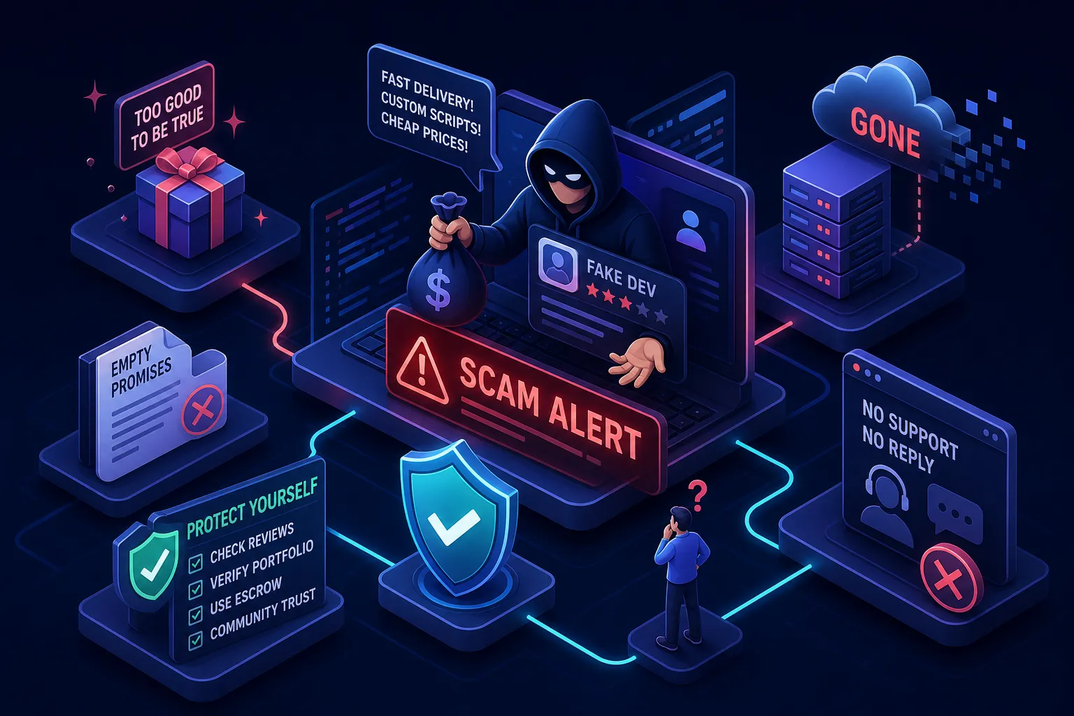 FiveM Developer Scams: How to Spot and Avoid Them