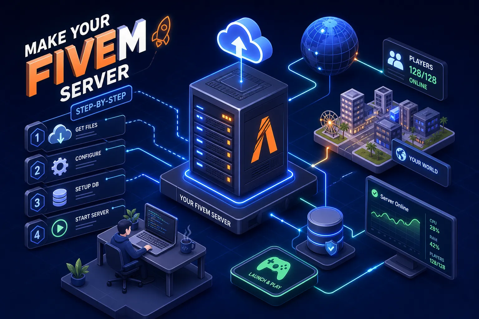 How to Make a FiveM Server in 2026 (Step-by-Step Guide)