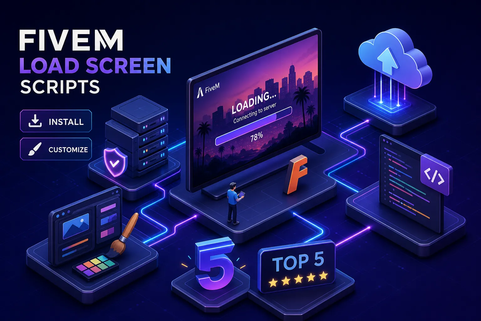 Top FiveM Load Screen Scripts: Install and Customize